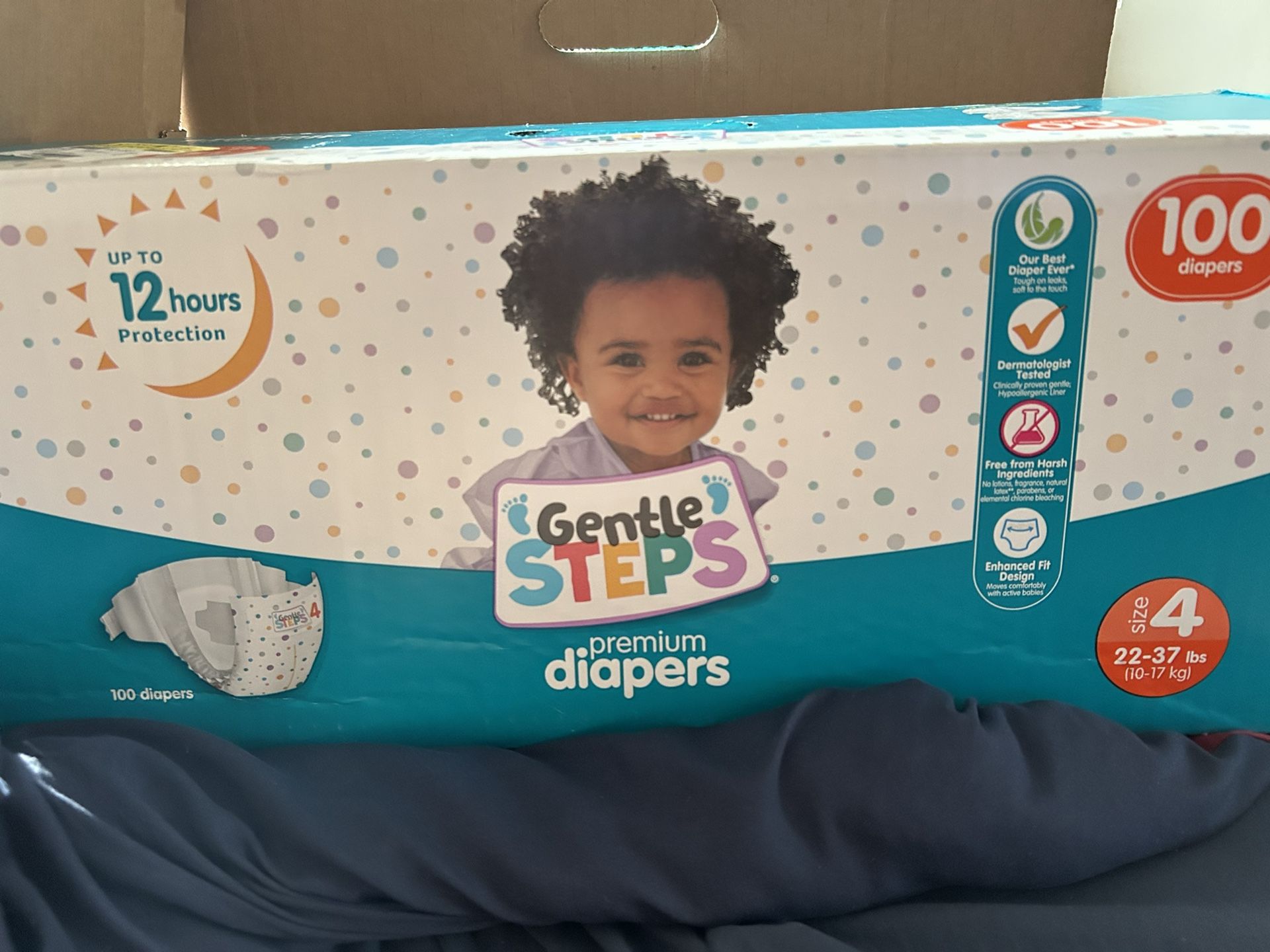 100 SIZE 4 DIAPERS