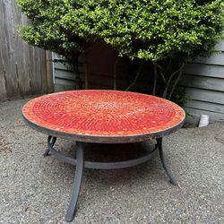 Crate and Barrel Mosaic Table