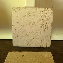 6x6 Tumbled Travertine 