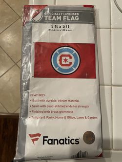 MLS Soccer Flag For Chicago