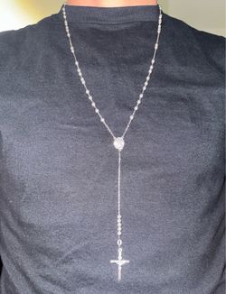 Sterling Silver Rosary Chain