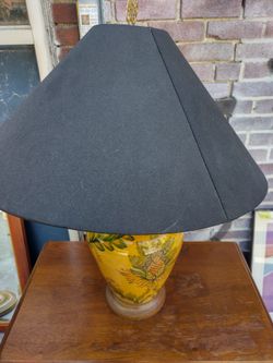 Floral Design Ceramic lamp 