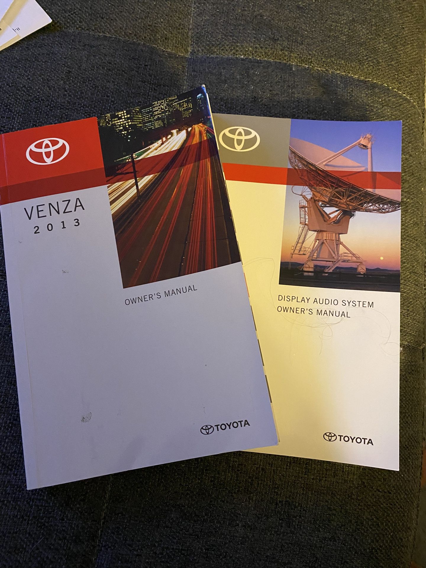 Manual for 2013 Toyota Venza - Free