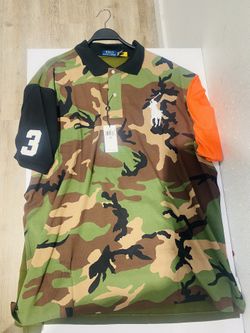 Polo Ralph Lauren Camo Colorblock Polo Shirt