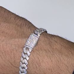 10mm 8inches CUBAN LINK BRACELET 