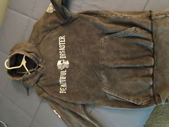Beautiful Disaster Zip-Up Hoodie