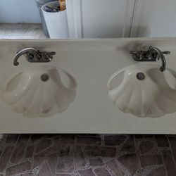 Bathroom Vanity And Zink (Double)