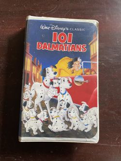 Disney’s RARE Black Diamond Classic 101 Dalmatians VHS