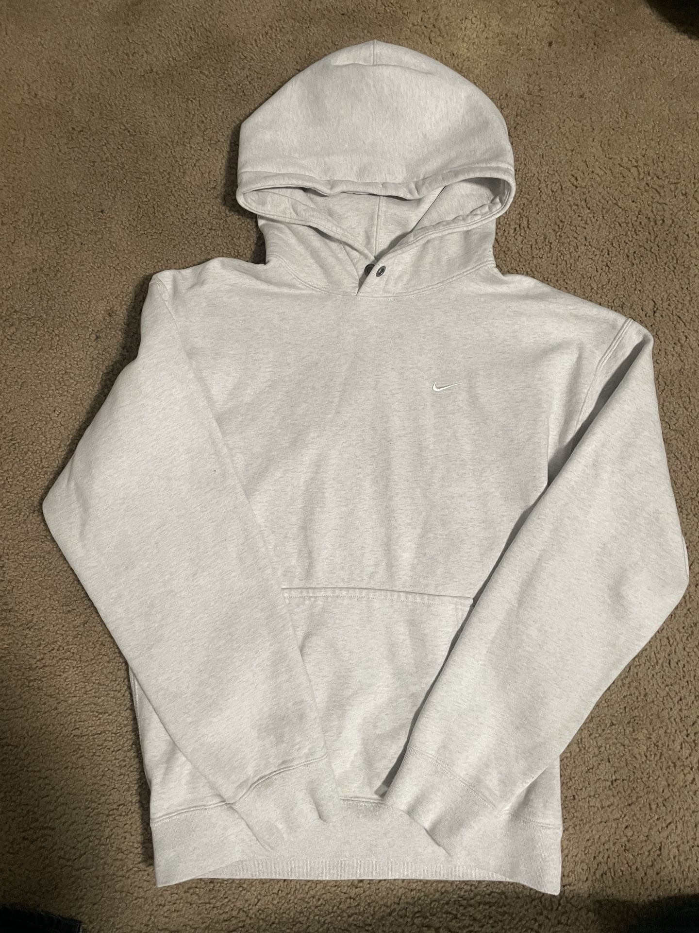 Bike Heavy Duty White Hoodie