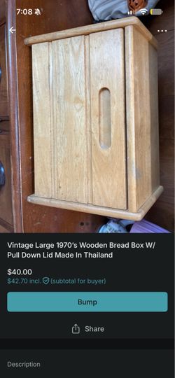 Vintage Bread Box
