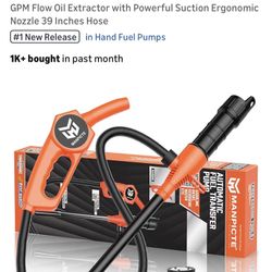 Portable Fuel Transfer Pump.