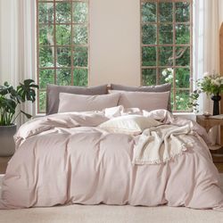 Duvet bedding set for queen bed