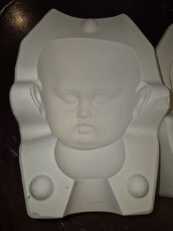 Ceramic Doll Head Mold #2