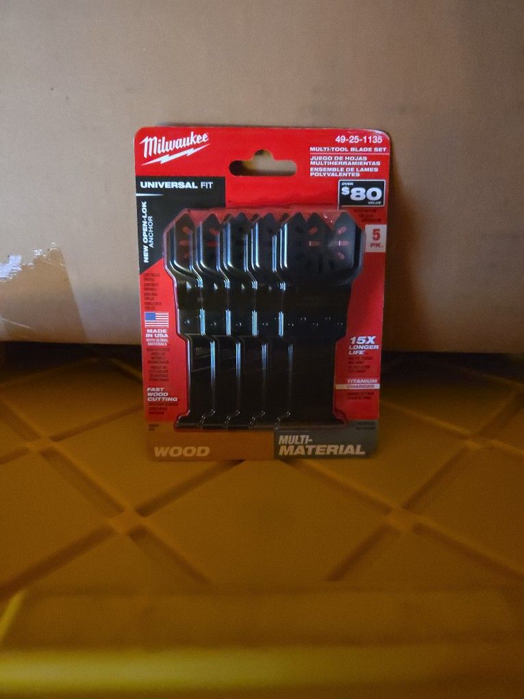 MILWAUKEE MULTI TOOL BLADE SET