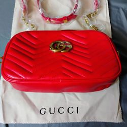 Gucci  Mini Marmount Shoulder Bag