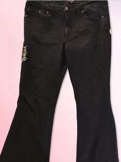 Ed Hardy Black Flare Jeans