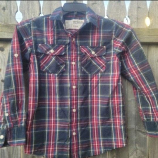 Urban Pipeline Boy's Plaid Shirt