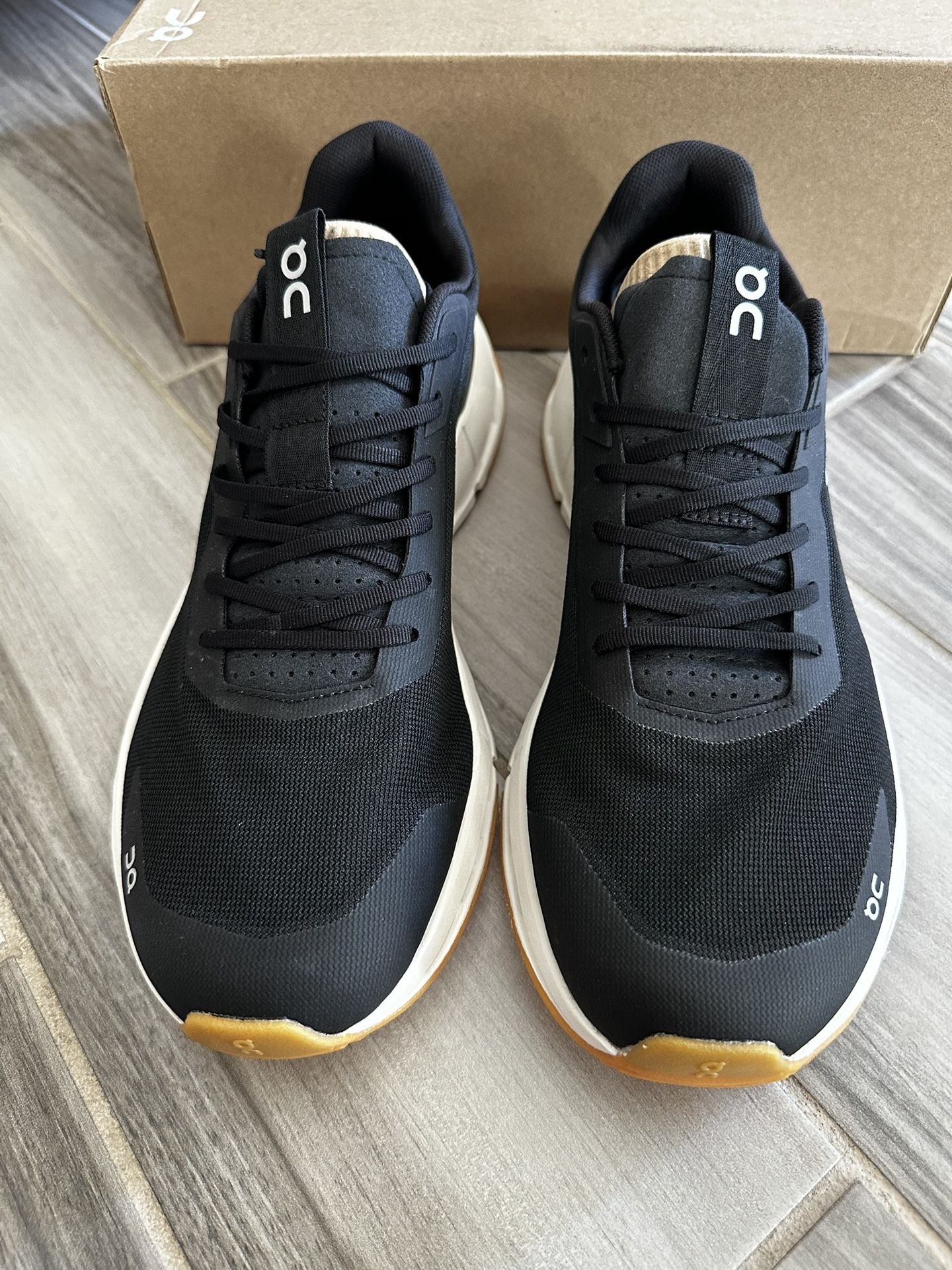 Men’s On Cloud Cloudnova Form 2 Running Shoes - Black Ivory - Size 11.5 Men main image 4