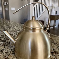 Rose & Fitzgerald Brushed Gold Kettle