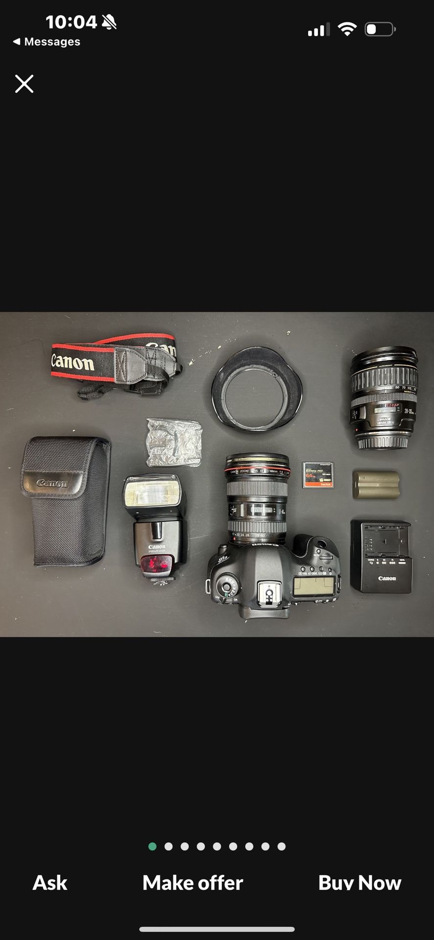 Canon 5D Mark iii + Canon 17-40mm, Flash & Extras