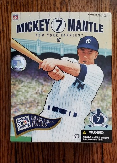 McFarlane Mickey Mantle Cooperstown Collection NY Yankees
