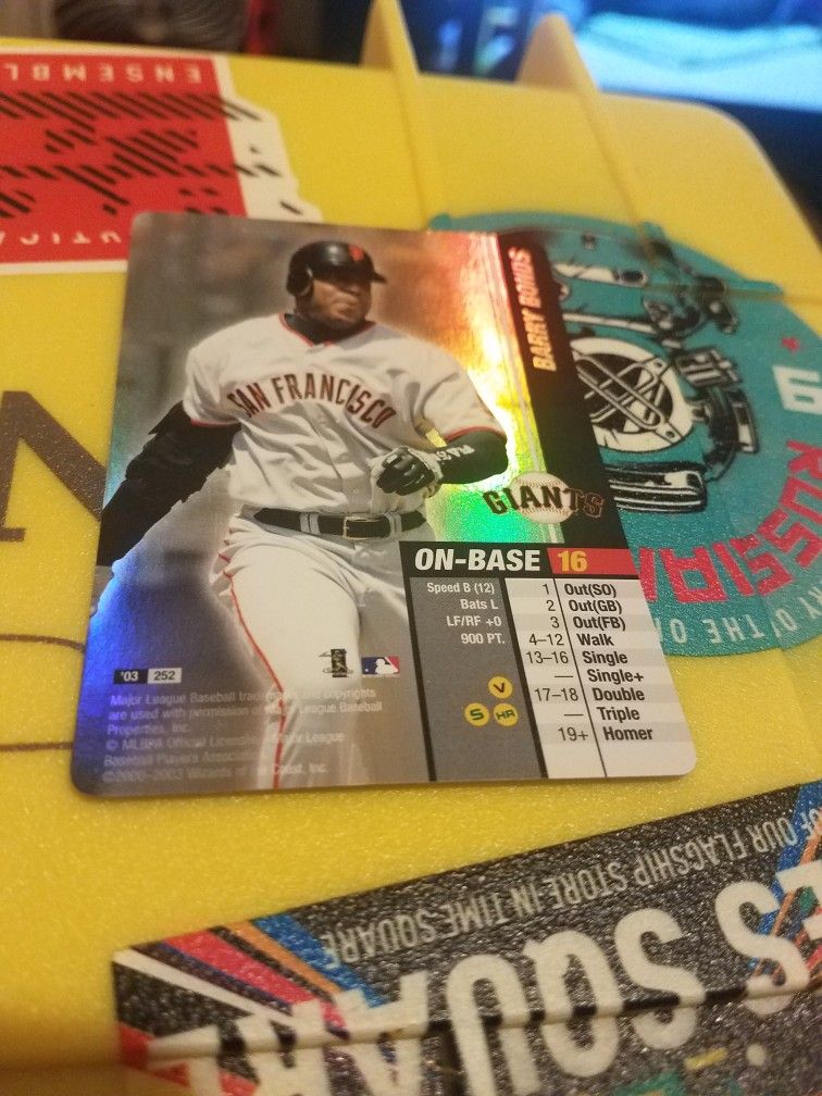 2 MLB Showdown (Barry Bond)Sports Game Card