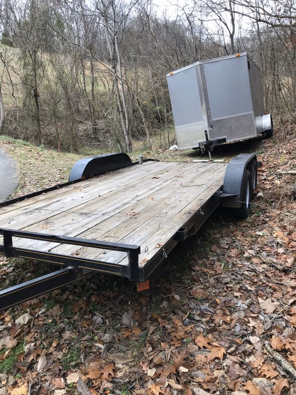 18 ft dove tail car hauler 7000lbs OBO for Sale in Seymour, TN OfferUp