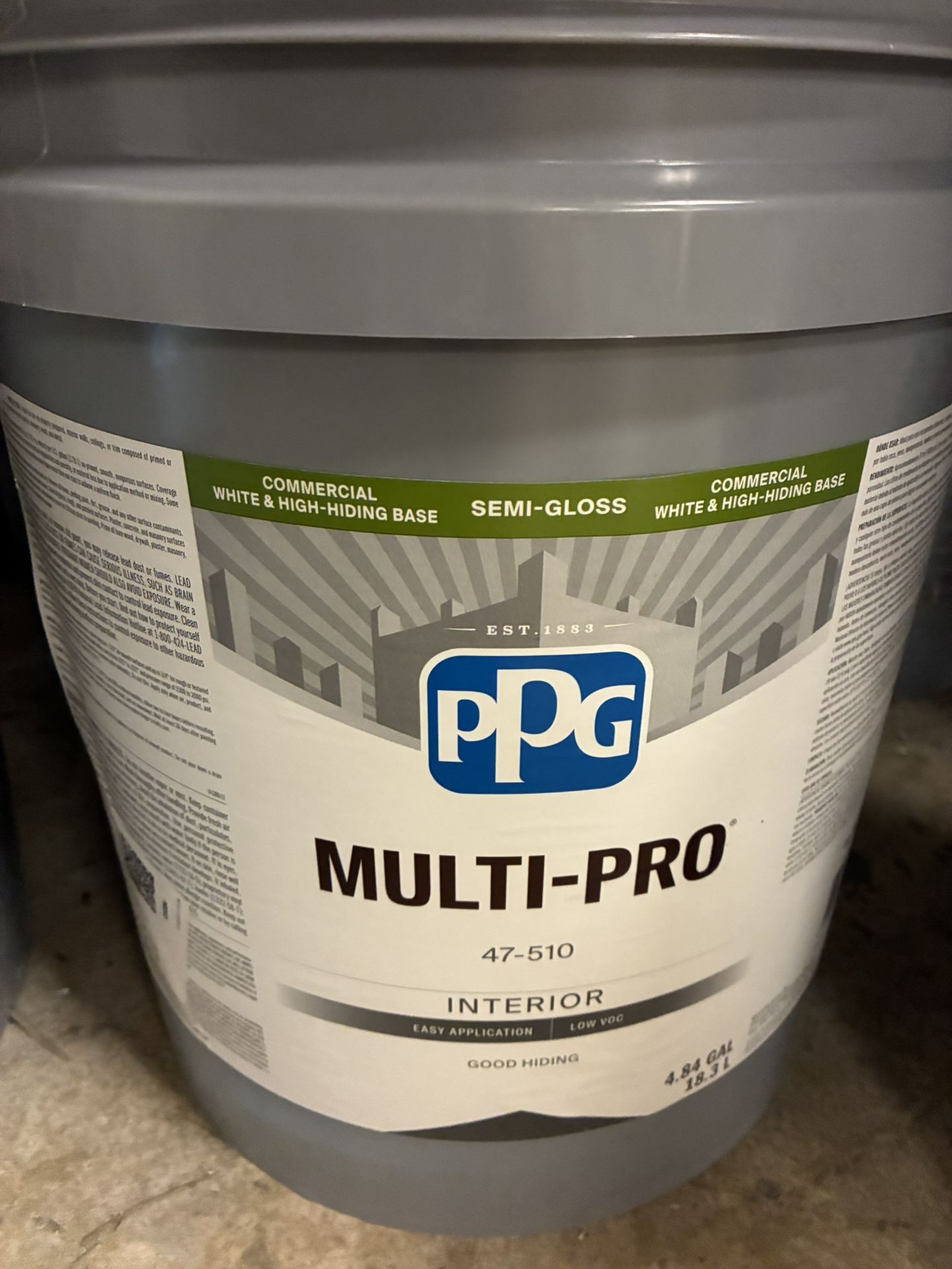 Grey Paint Semi Gloss 