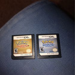 Pokémon Heart Gold And Soul Silver 2010 DS Working