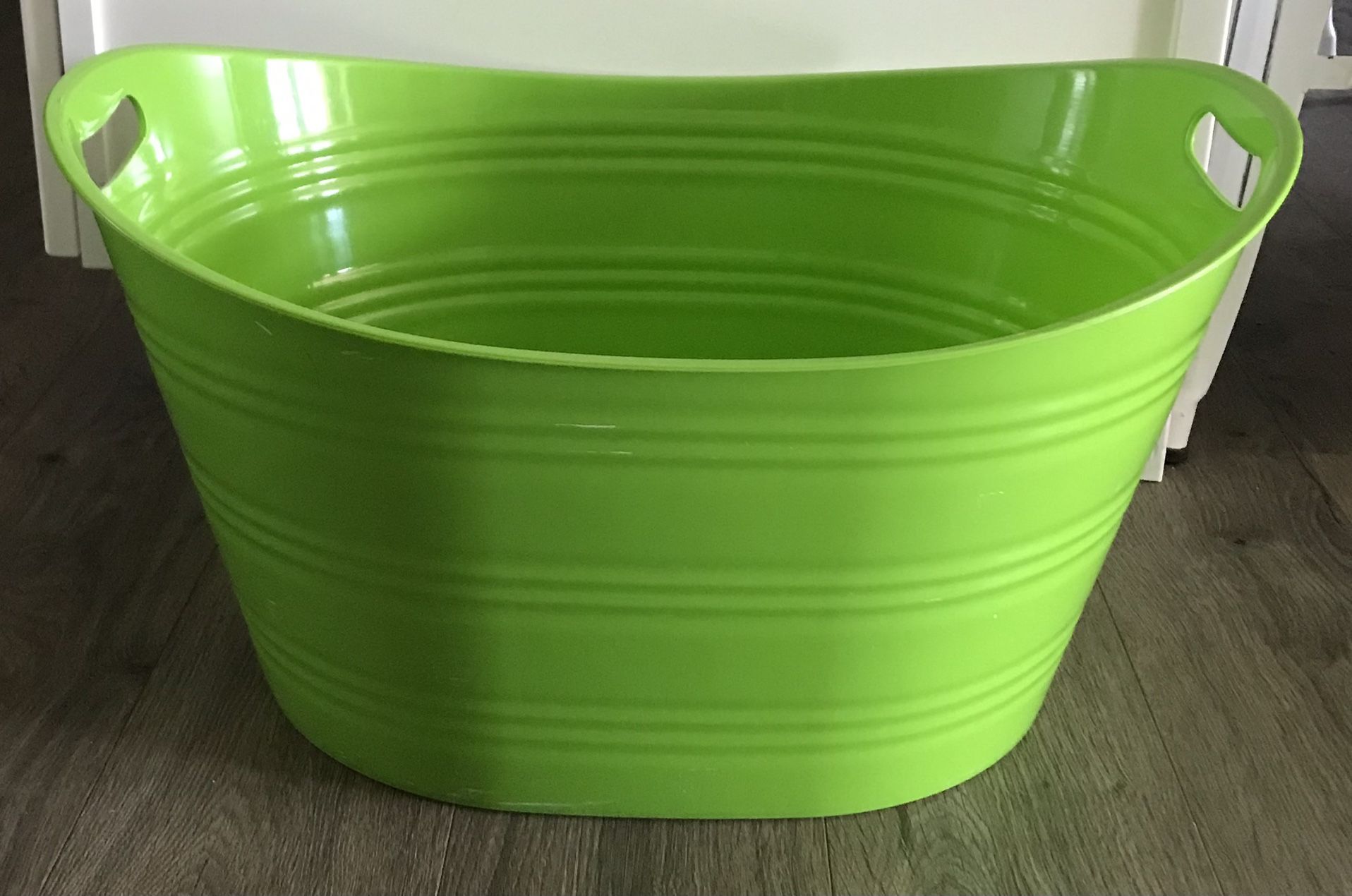 Large Green Plastic Container