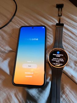 Samsung Galaxy S25FE and Galaxy watch 5pro