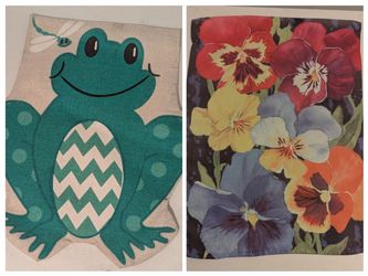 Summer Garden Flags
