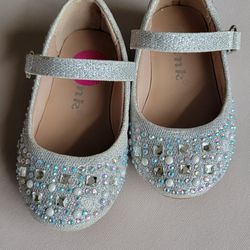 Link Little Girls Glittery Shoes 