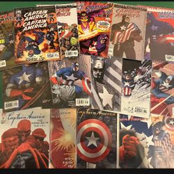 2002 Captain America Volume 4 Comics Full Set