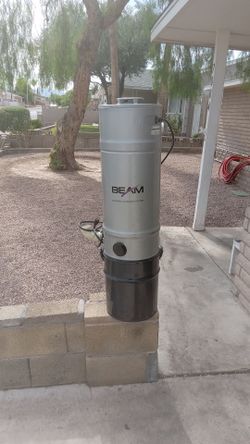Central vacuum unit