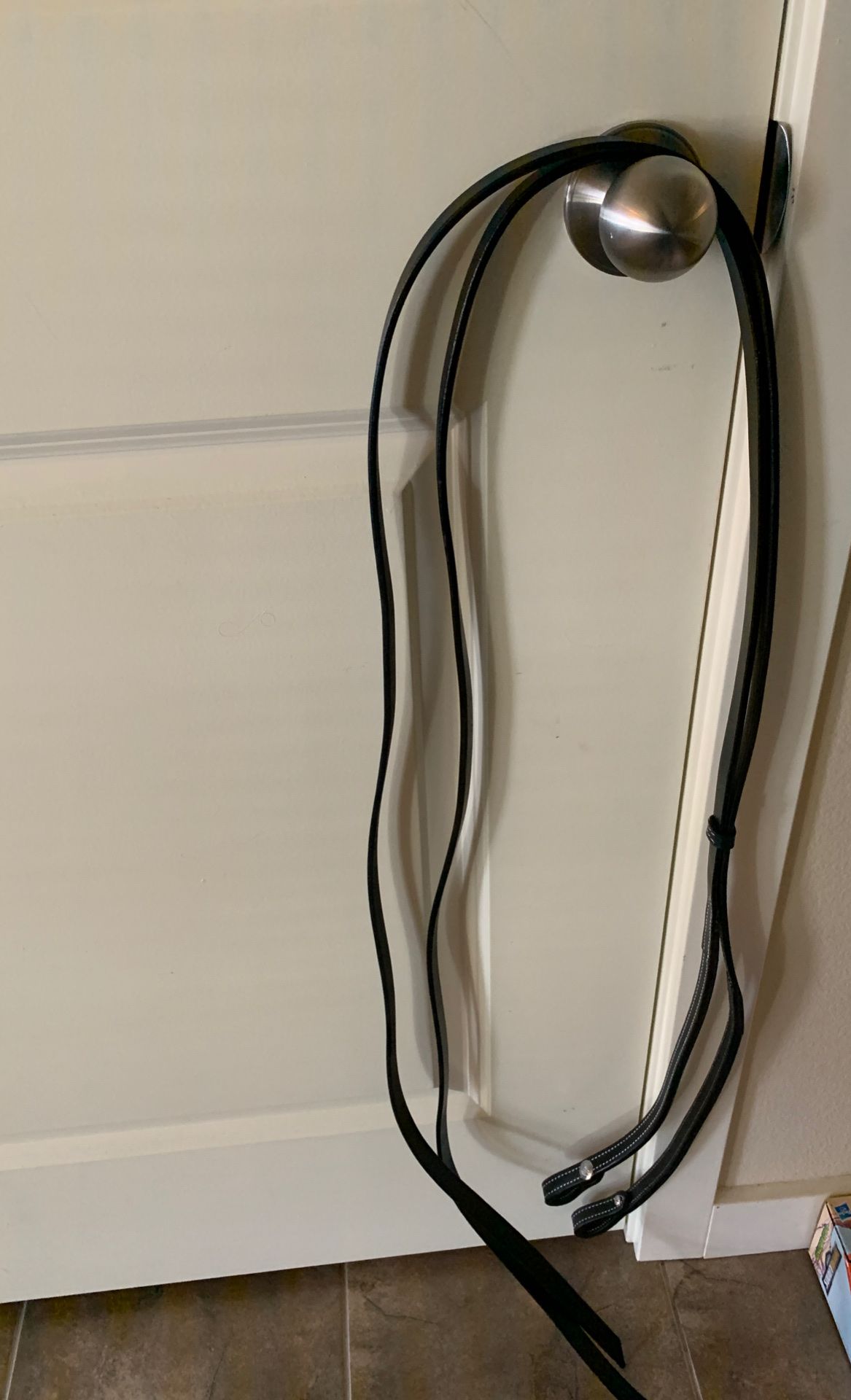 Brand new leather split reins.