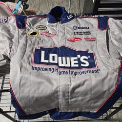 Chase Authentics Lowe's Nascar Racing Jacket Large