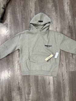 Dark Oatmeal Essentials Hoodie Size Medium