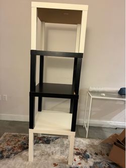 Set of 4 IKEA LACK Side Tables
