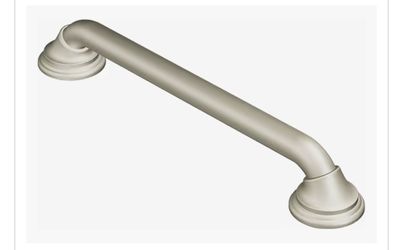 NEW Moen 18” Designer Ultima Grab Bar Brushed Nickel R8718D3GBN