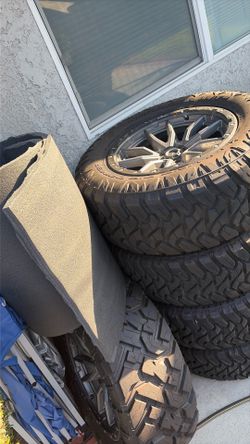 5 jeep rims and tires 17 inch