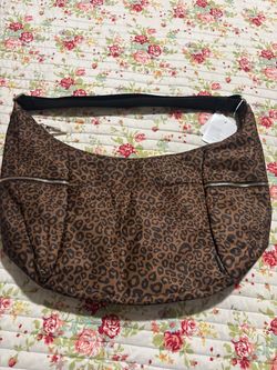 Lululemon Leopard hobo bag