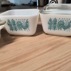 COLLECTORS.. 1950'S CORNING WARE/PYRX
