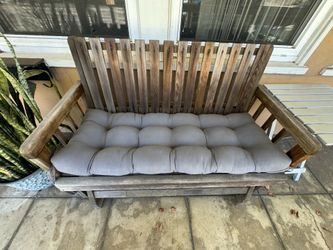 Outdoor Rocking Bench