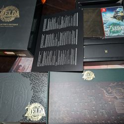 Zelda Tears of the Kingdom Collector's Edition CIB