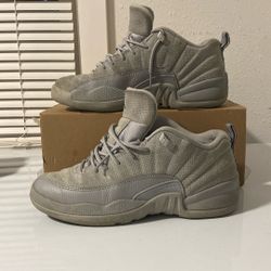 Nike Air Jordan 12 Retro Low Wolf Grey Shoes