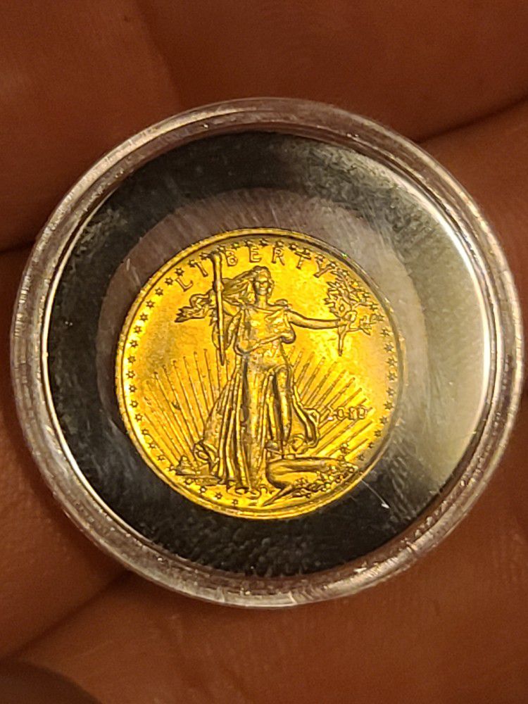 2010 $5 Gold Eagle 1/10 Oz Coin Pending Sale