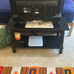 Small Black Wooden Table
