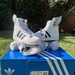 Adidas Superstar 82 Skate Jeremy Scott Wings White Black