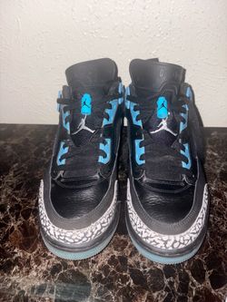 Air Jordan Spizike Black Blue Sneakers